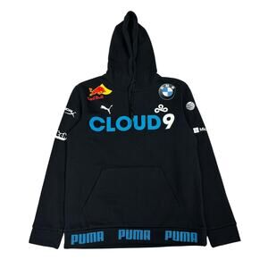 Cloud9 Puma Pullover Hoodie Dota2 Esport Men's Medium VTFADED